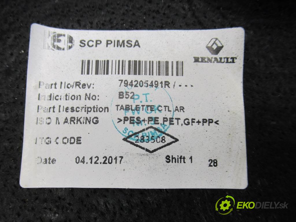 Dacia Sandero II  2017 66KW LIFT 0.9 TCE 76KM 16- 900 Pláto zadná 794205491R (Pláta zadné)