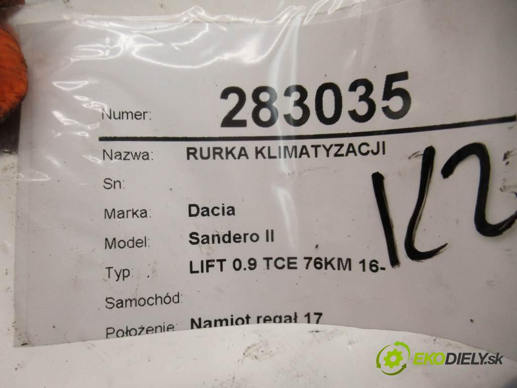 Dacia Sandero II    LIFT 0.9 TCE 76KM 16-  rúrka klimatizace  (Rozvody klimatizace)