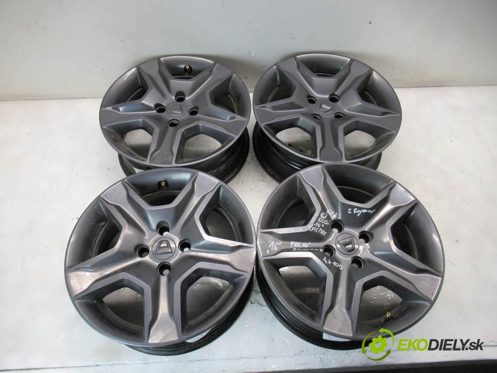 Dacia 1100    16 6J 4X100  disky plechové - 16  (Plechové)