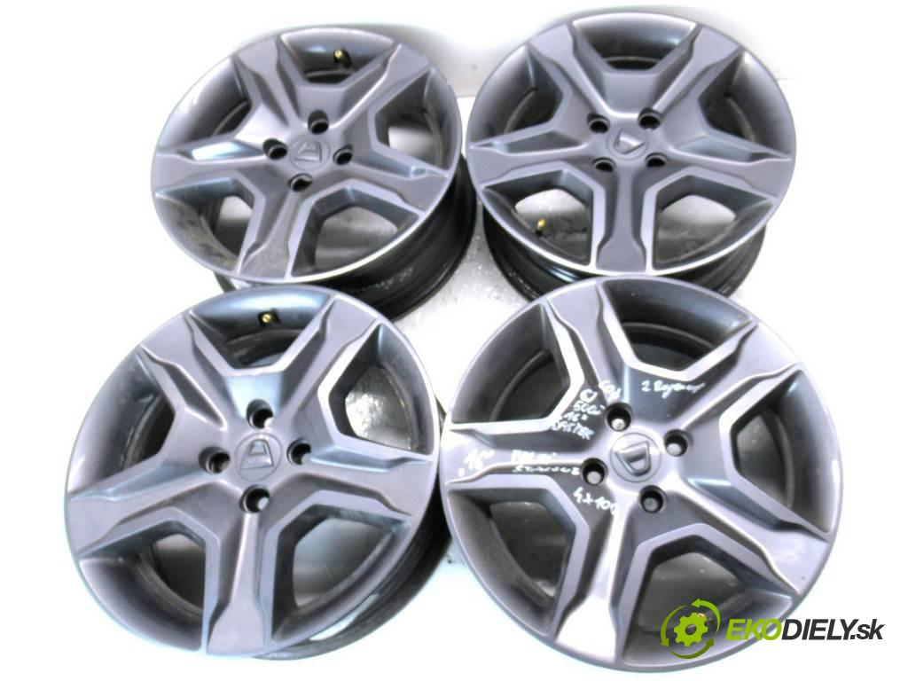 Dacia 1100    16 6J 4X100  disky plechové - 16  (Plechové)