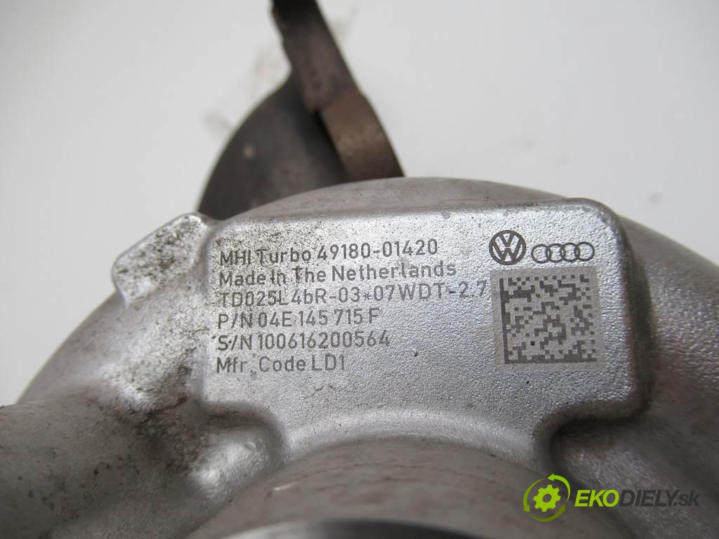 Skoda Octavia III  2016 110 kW LIFTBACK 5D 1.4TSI 150KM 12-20 1400 Turbodúchadlo,turbo 04E145715F (Turbodúchadlá (kompletné))