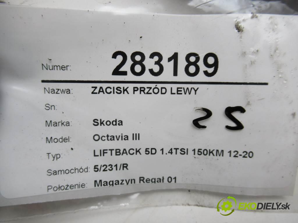 Skoda Octavia III  2016 110 kW LIFTBACK 5D 1.4TSI 150KM 12-20 1400 Brzdič strmeň predný ľavy  (Ostatné)