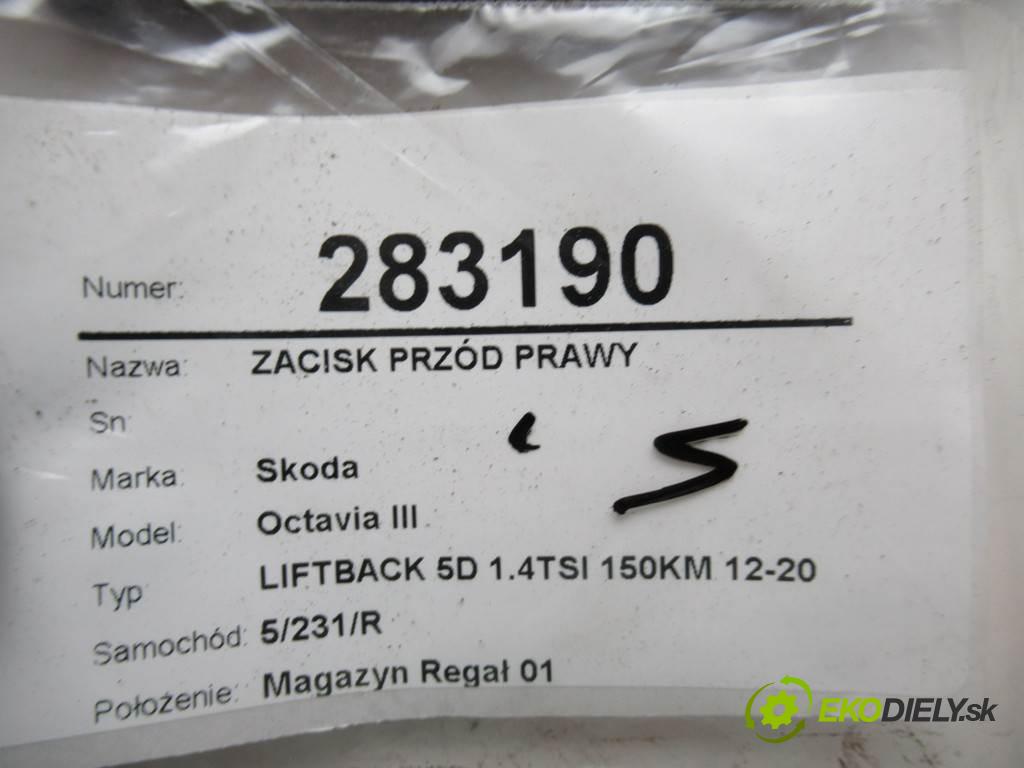Skoda Octavia III  2016 110 kW LIFTBACK 5D 1.4TSI 150KM 12-20 1400 Brzdič strmeň predný pravy  (Ostatné)