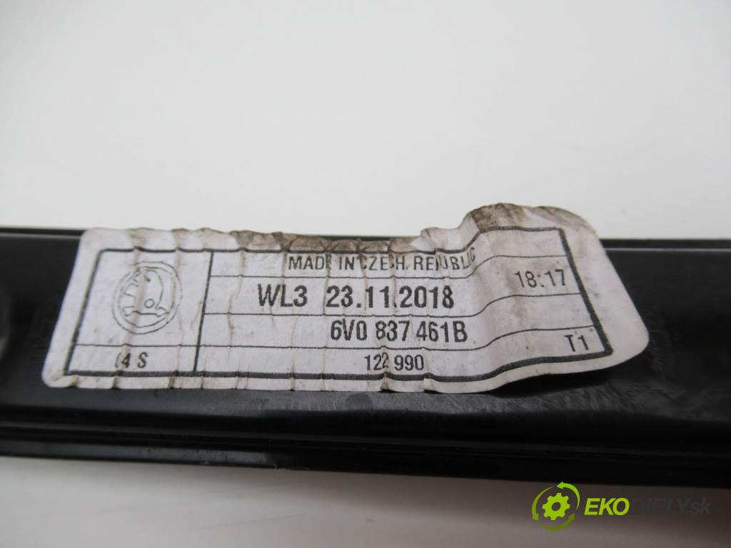 Skoda Fabia III  2018 55 kW LIFT KOMBI 5D 1.0MPI 75KM 18- 1000 mechanismus okna přední část levý 2Q2959881C