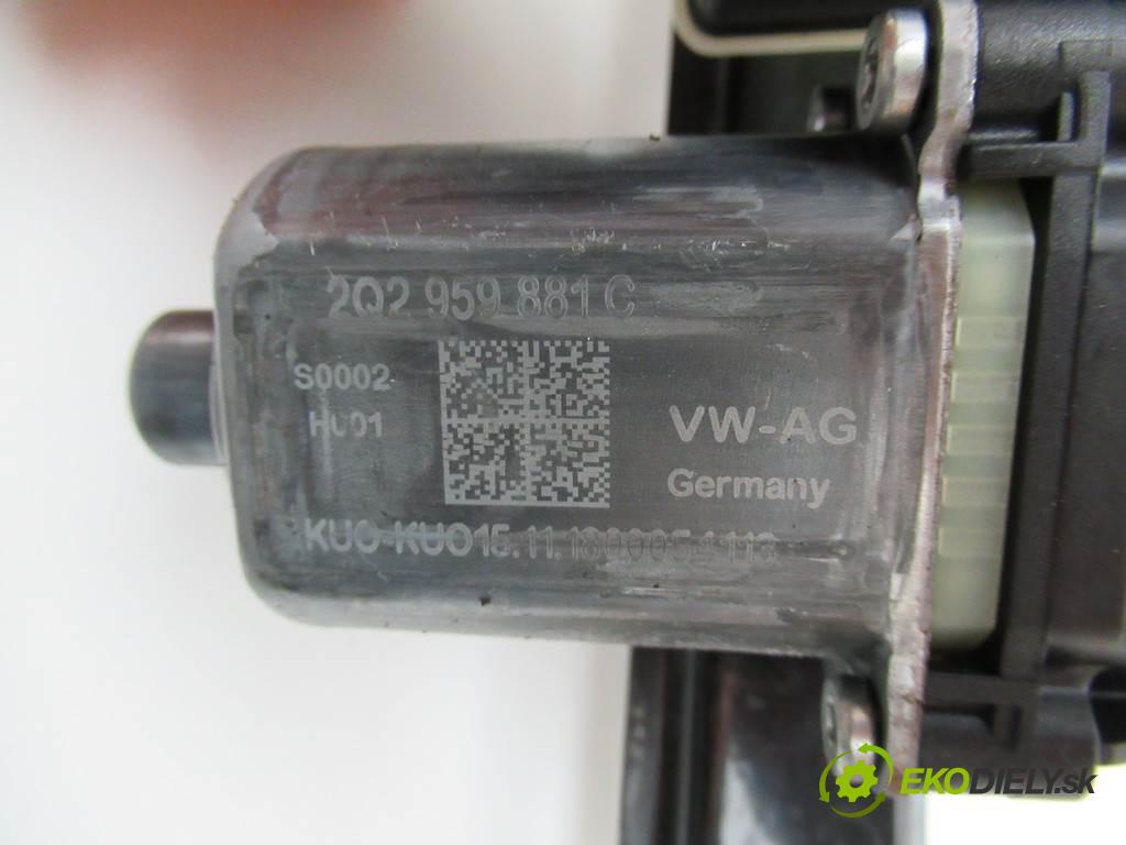 Skoda Fabia III  2018 55 kW LIFT KOMBI 5D 1.0MPI 75KM 18- 1000 mechanismus okna přední část levý 2Q2959881C