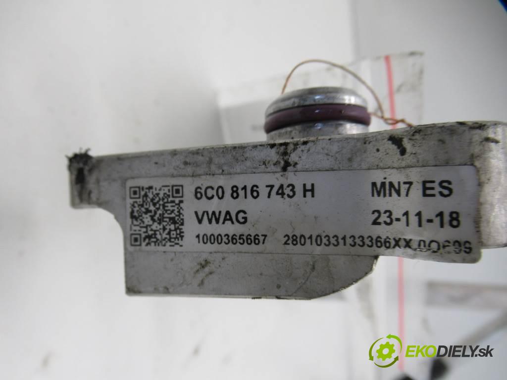 Skoda Fabia III    LIFT KOMBI 5D 1.0MPI 75KM 18-  rúrka klimatizace 6C0816743H (Rozvody klimatizace)
