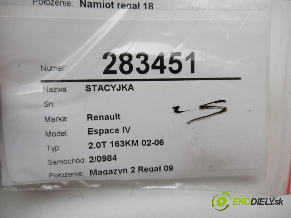 Renault Espace IV  2002 120kw 2.0T 163KM 02-06 2000 spinačka 8200224594 8200004282 (Spínacie skrinky a kľúče)