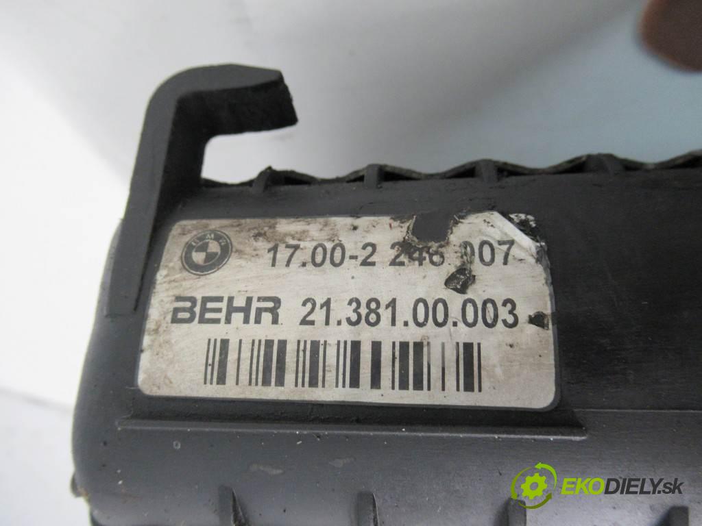 BMW 5 E39  1995 105KW SEDAN 2.5TDS 143KM 96-04 2498 Chladič vody 2246012 (Chladiče vody)
