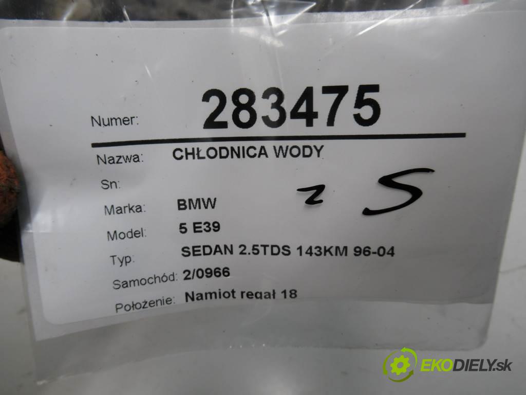 BMW 5 E39  1995 105KW SEDAN 2.5TDS 143KM 96-04 2498 Chladič vody 2246012 (Chladiče vody)