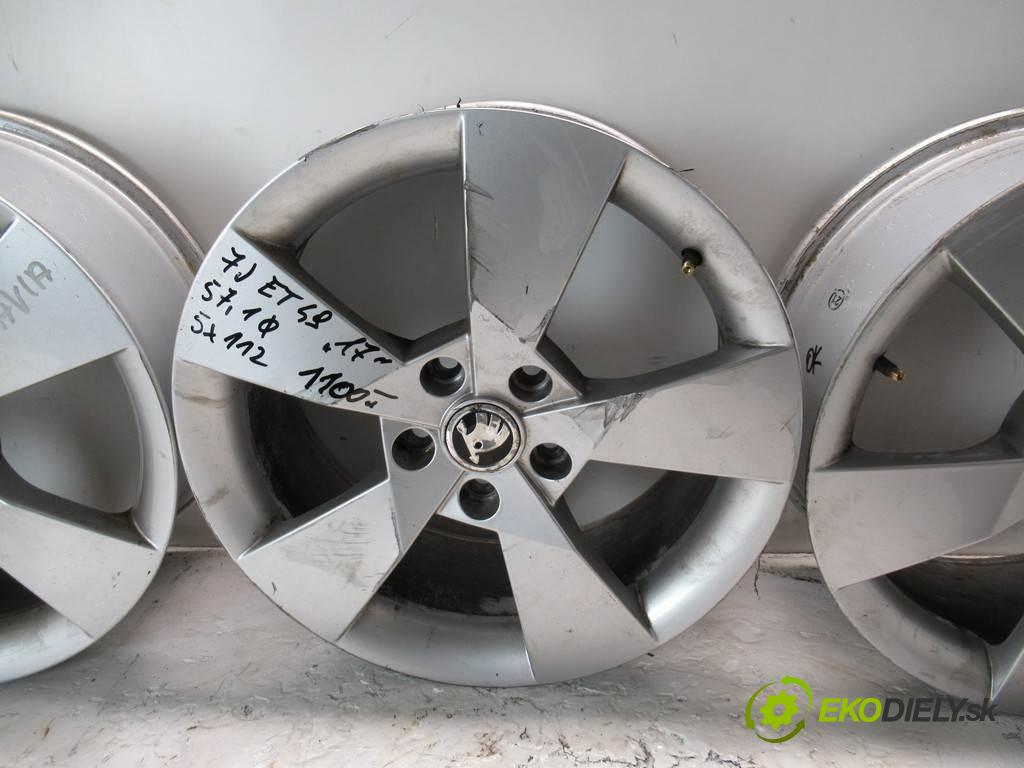Skoda     17 7J 5X112 ET49  disky hliníkové - 17  (Hliníkové)