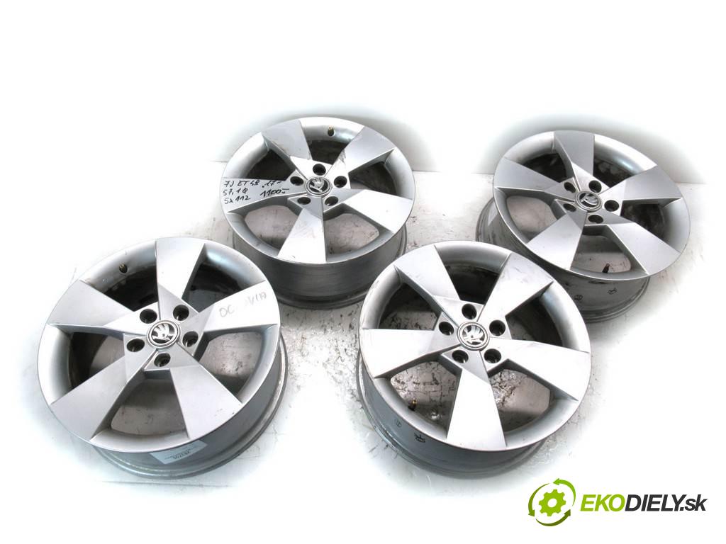 Skoda     17 7J 5X112 ET49  disky hliníkové - 17  (Hliníkové)