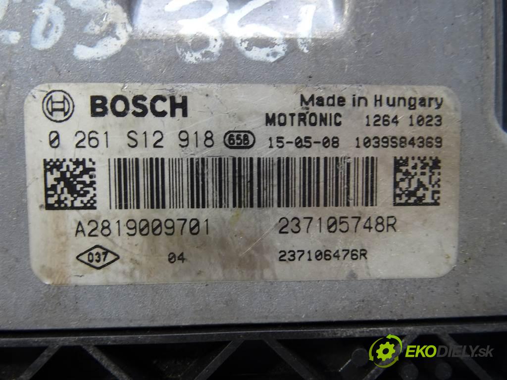 RENAULT TWINGO III (BCM_, BCA_) 2014 - 2022    1.0 SCe 70 52 kW [71 KM] benzyna 2014 - 2022  riadiaca jednotka Motor 0261S12918 A2819009701 (Riadiace jednotky)