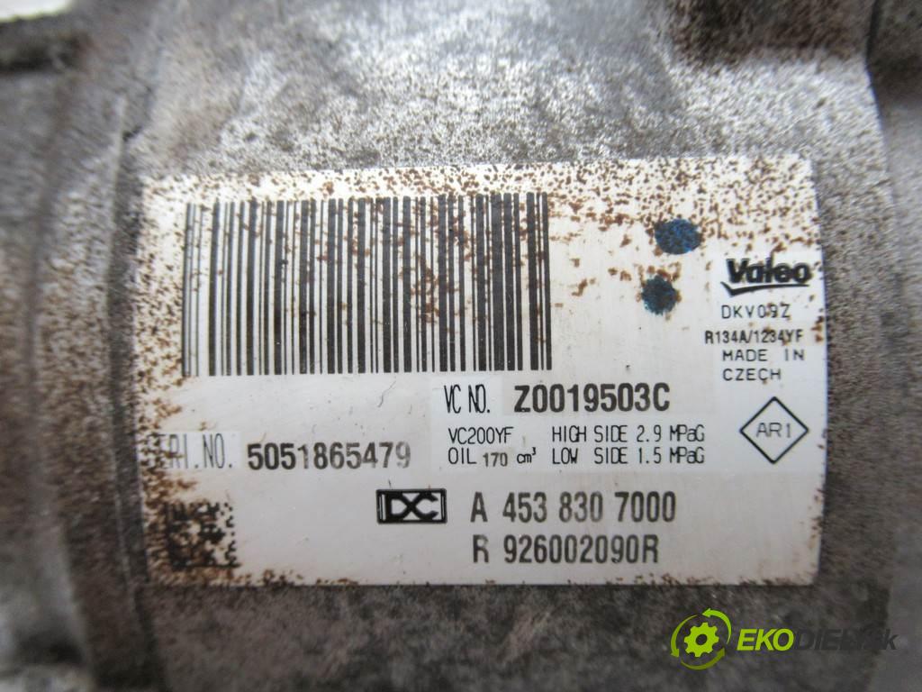 Renault Twingo III  2015 52kW HATCHBACK 5D 1.0B SCE 71KM 14-18 1000 kompresor klimatizace A4538307000 926002090R (Kompresory)