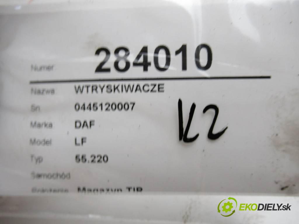 DAF LF    55.220  vstřikovací ventily 0445120007