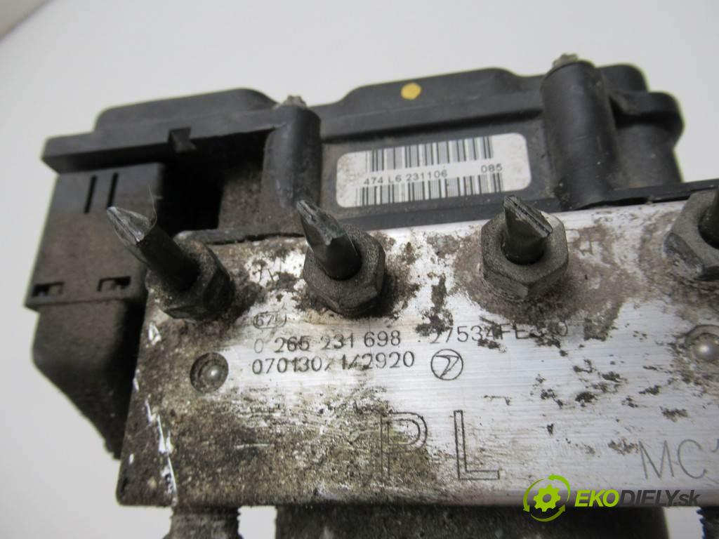 Subaru Impreza II LIFT  2007 77 kW KOMBI 5D 1.5B 105KM 00-07 1500 Pumpa ABS 0265800506 0265231698 (Pumpy ABS)