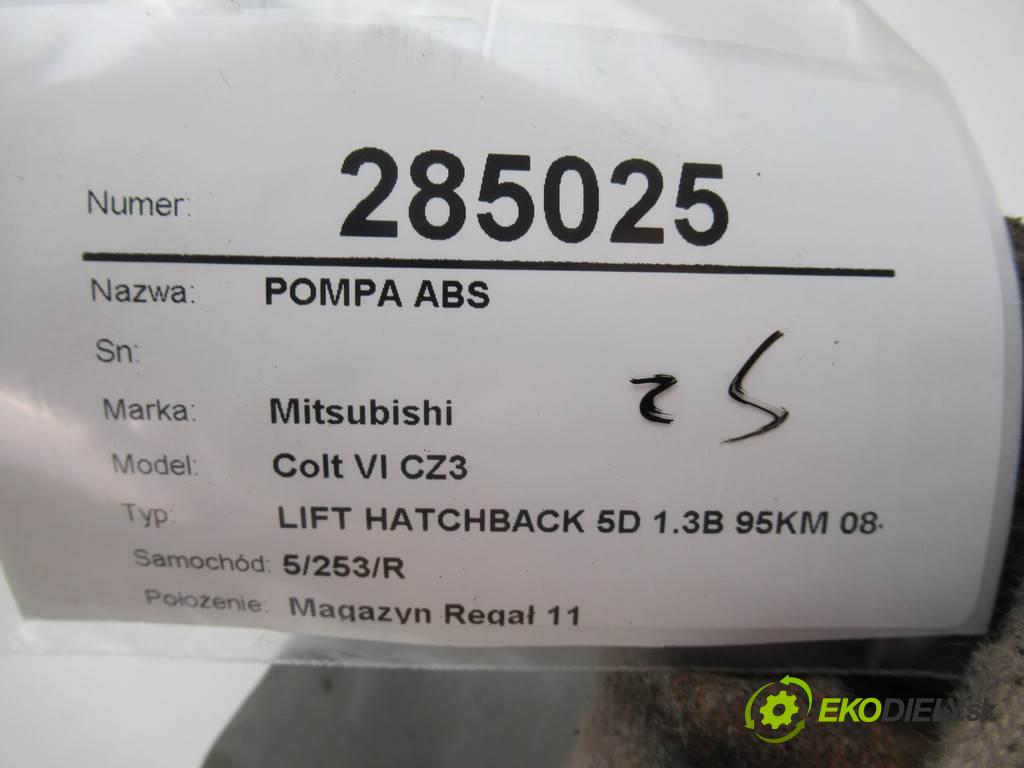 Mitsubishi Colt VI CZ3  2011 70KW LIFT HATCHBACK 5D 1.3B 95KM 08-12 1332 Pumpa ABS 4670A401 0265232175 (Pumpy ABS)