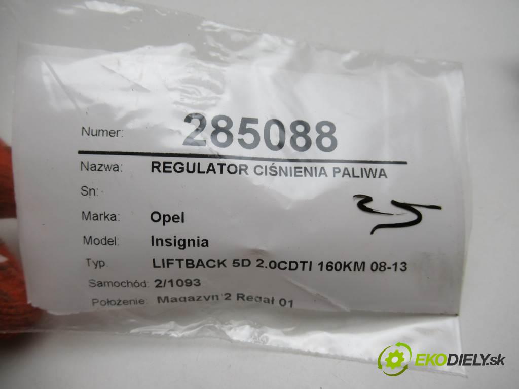 Opel Insignia  2009 118 kW LIFTBACK 5D 2.0CDTI 160KM 08-13 2000 Regulátor tlaku paliva 0928400680 (Ostatní)