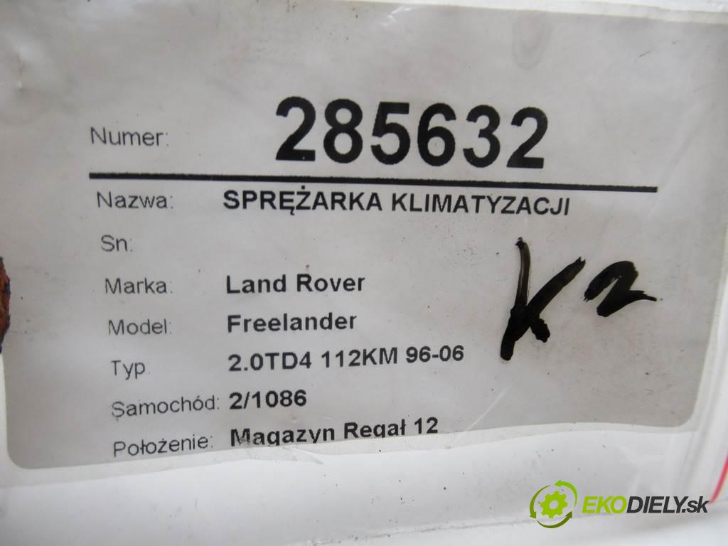 Land Rover Freelander  2002 82 kW 2.0TD4 112KM 96-06 2000 kompresor klimatizace  (Kompresory)