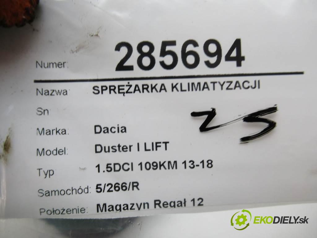 Dacia Duster I LIFT  2014 80 kW 1.5DCI 109KM 13-18 1500 kompresor klimatizace 926009154R (Kompresory)