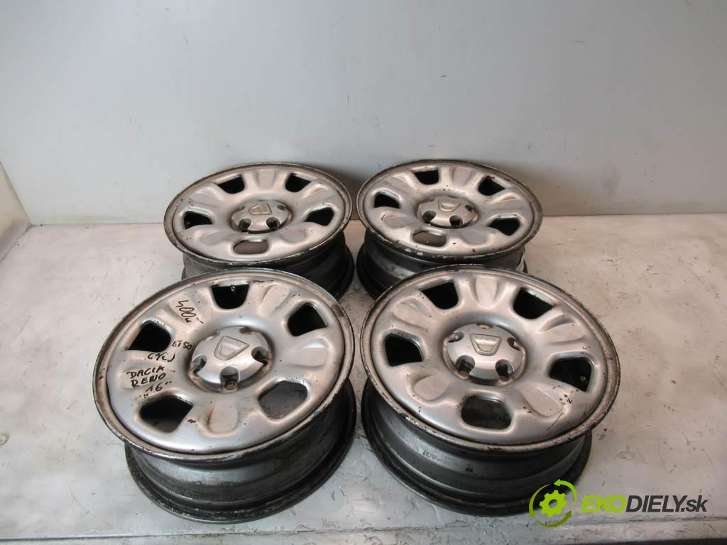 Dacia Duster    16 6,5J 5X108 ET50  disky plechové 16  (Plechové)