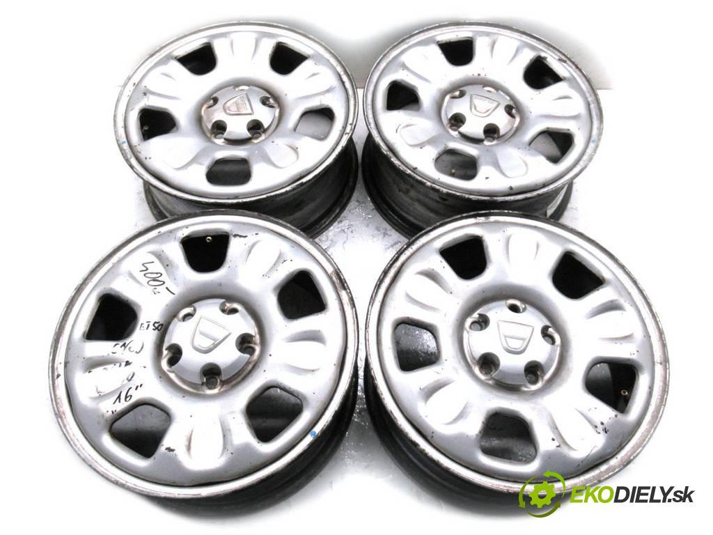 Dacia Duster    16 6,5J 5X108 ET50  disky plechové 16  (Plechové)