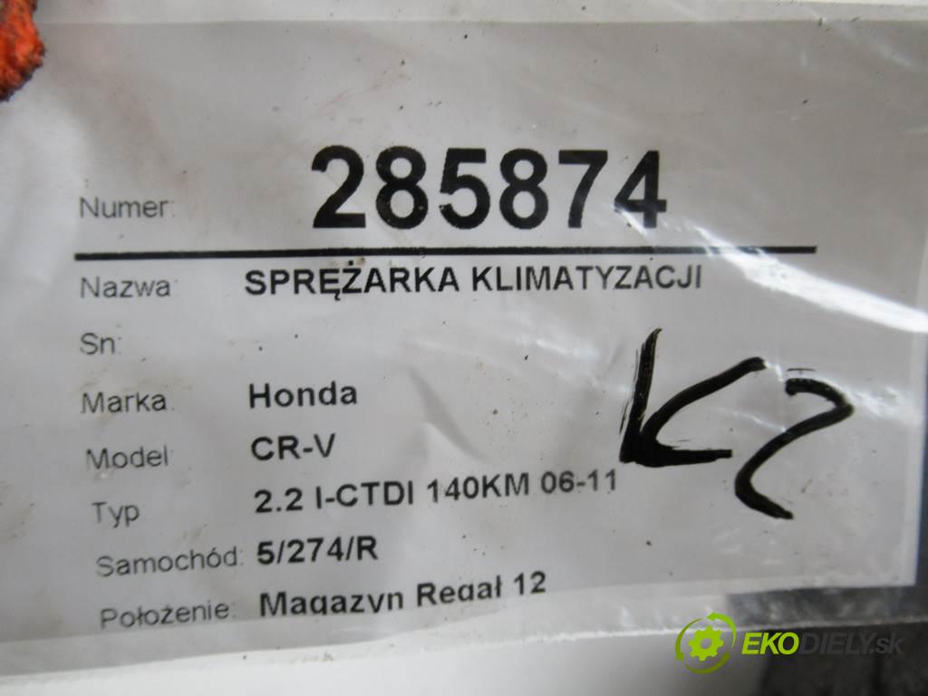 Honda CR-V  2008 103 kW III 2.2 I-CTDI 140KM 06-11 2200 kompresor klimatizace 447260-6342 (Kompresory)