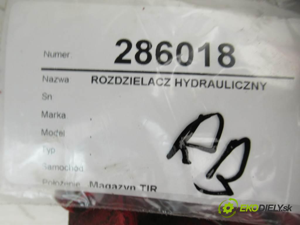 . .    .  Rozdeľovač hydraulický  (Rozdeľovače)