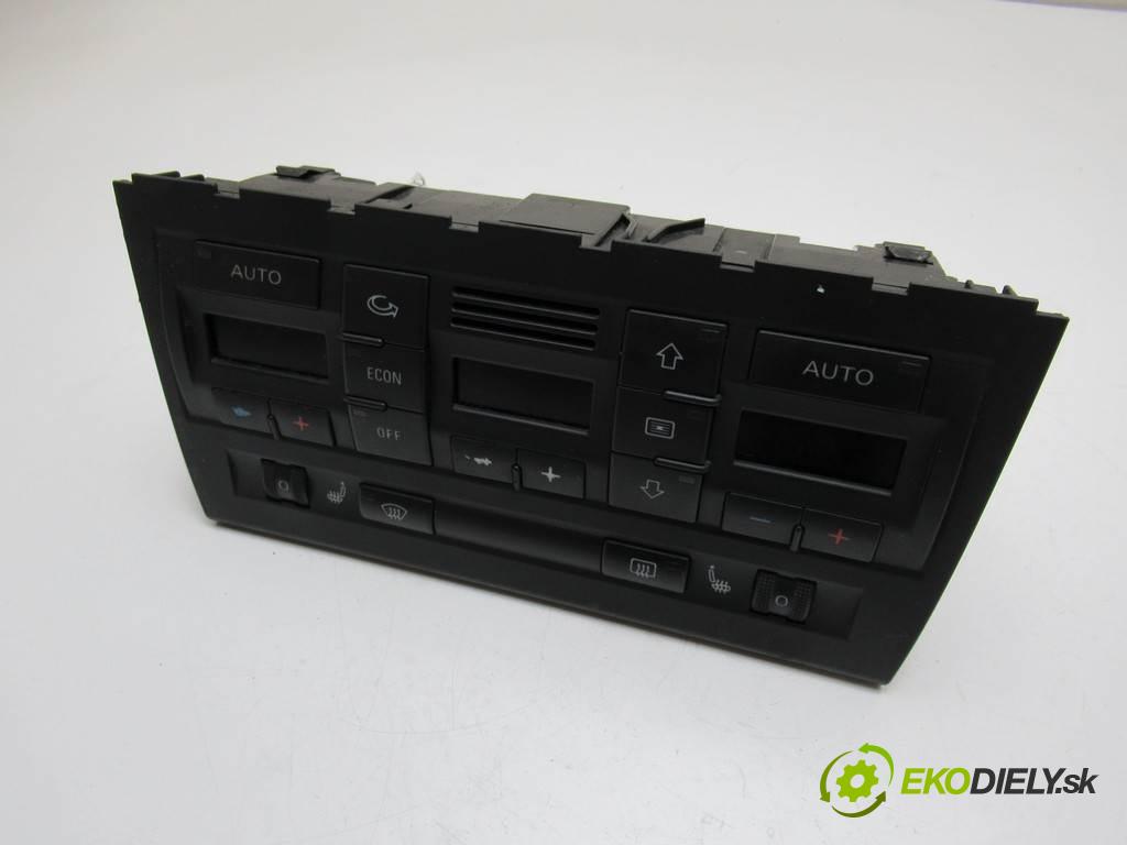 Audi A4 B7  2005 103 kW KOMBI 5D 2.0TDI 140KM 04-08 2000 Panel ovládania kúrenia 8E0820043BM (Prepínače, spínače, tlačidlá a ovládače kúrenia)