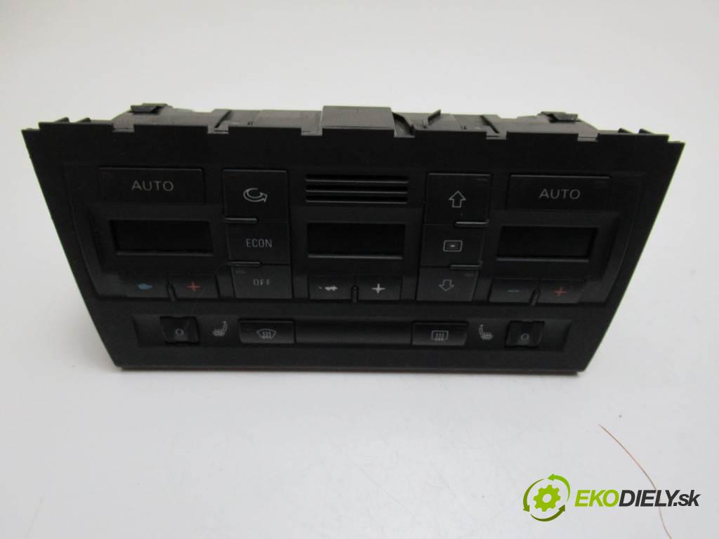 Audi A4 B7  2005 103 kW KOMBI 5D 2.0TDI 140KM 04-08 2000 Panel ovládania kúrenia 8E0820043BM (Prepínače, spínače, tlačidlá a ovládače kúrenia)