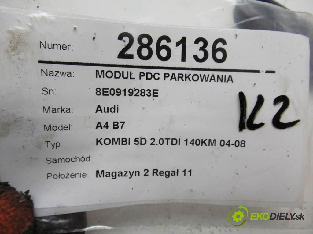 Audi A4 B7    KOMBI 5D 2.0TDI 140KM 04-08  modul PDC 8E0919283E (Ostatní)