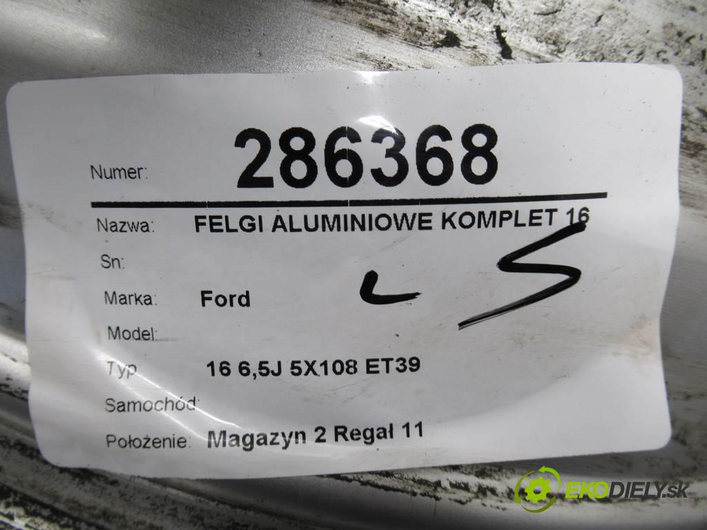 Ford     16 6,5J 5X108 ET39  disky hliníkové 16  (Hliníkové)