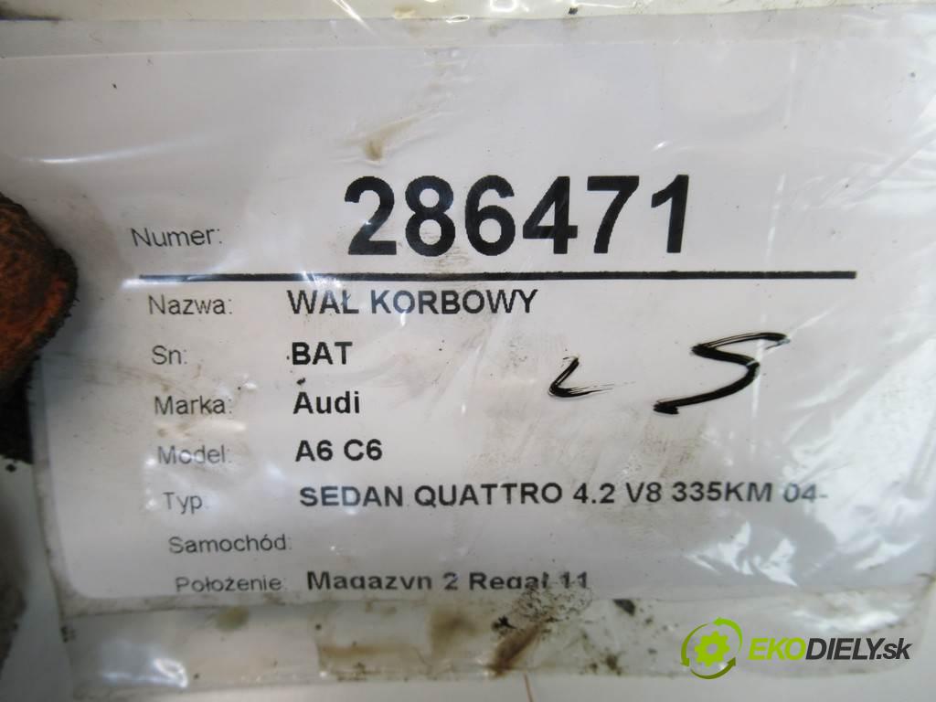 Audi A6 C6    SEDAN QUATTRO 4.2 V8 335KM 04-08  Kardaň, hriadeľ BAT (Ostatné)