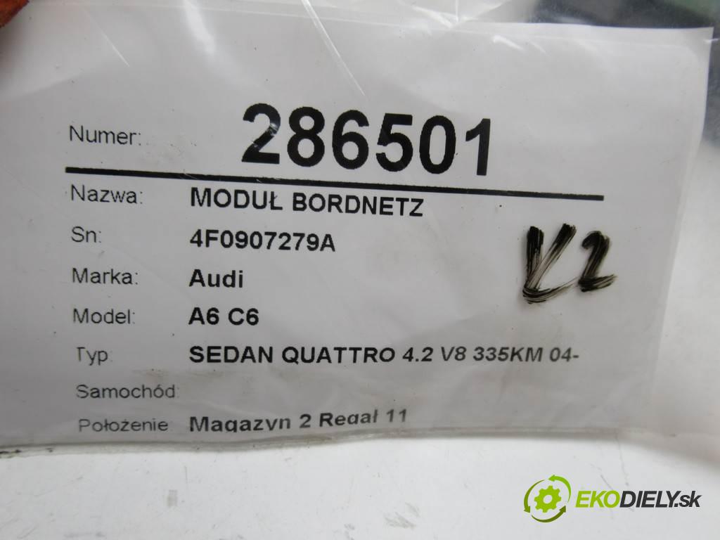Audi A6 C6    SEDAN QUATTRO 4.2 V8 335KM 04-08  modul BORDNETZ 4F0907279A (Ostatní)