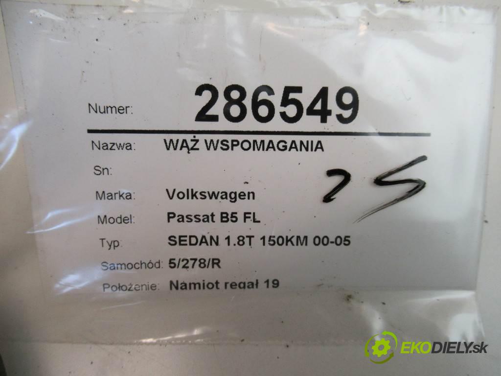 Volkswagen Passat B5 FL  2002 110 kW SEDAN 1.8T 150KM 00-05 1800 hadica servočerpadlo 8D1422893BA (Rúrky, hadice servočerpadla)