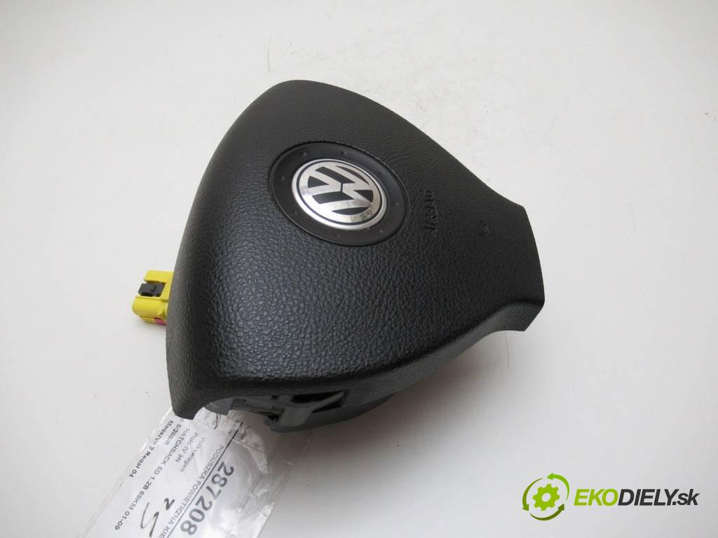 Volkswagen Polo IV 9N  2007 51 kW HATCHBACK 5D 1.2B 69KM 01-09 1200 AirBag volantu 6Q0880201AC (Airbagy)