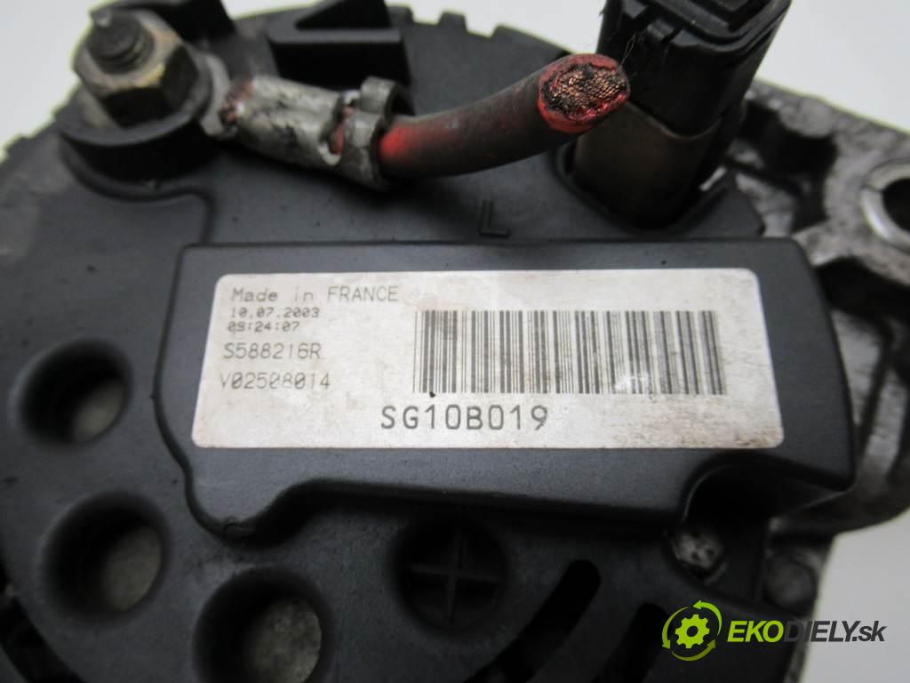 Renault Scenic I FL  2001 75 kW 1.9DCI 102KM 99-03 1900 Alternátor SG10B019 (Alternátory)