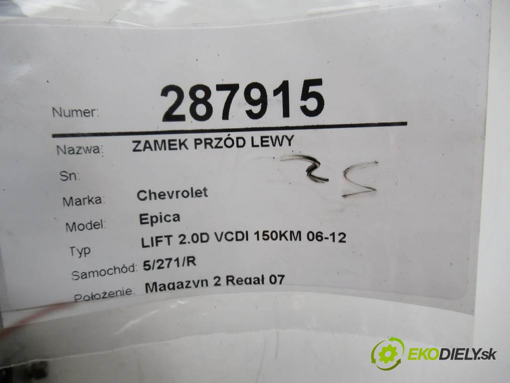 Chevrolet Epica  2009 110KW LIFT 2.0D VCDI 150KM 06-12 1991 zámok přední část levý