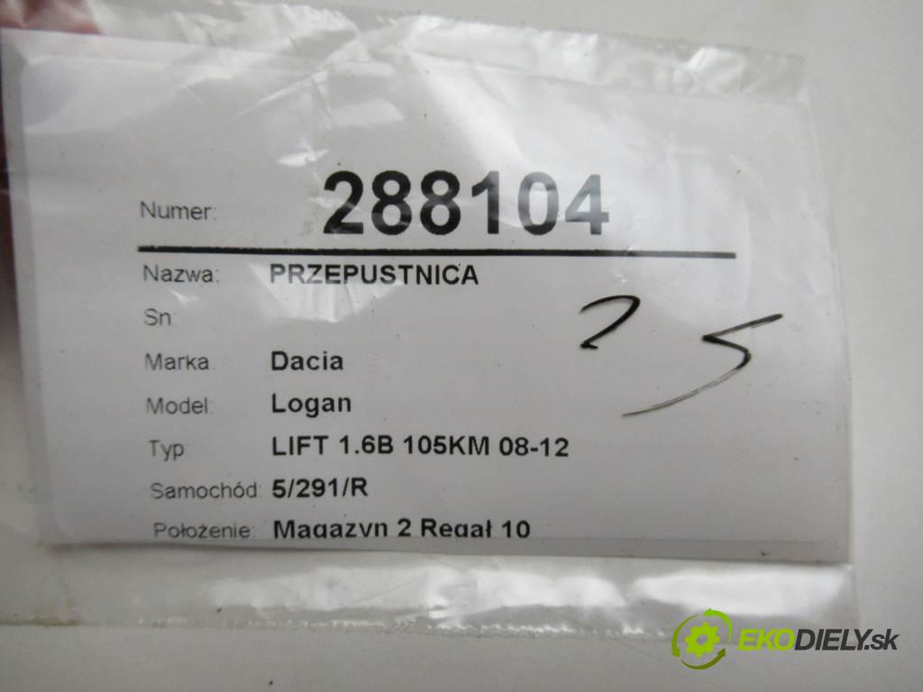 Dacia Logan  2010 77KW LIFT 1.6B 105KM 08-12 1598 Škrtiaca klapka  (Škrtiace klapky)