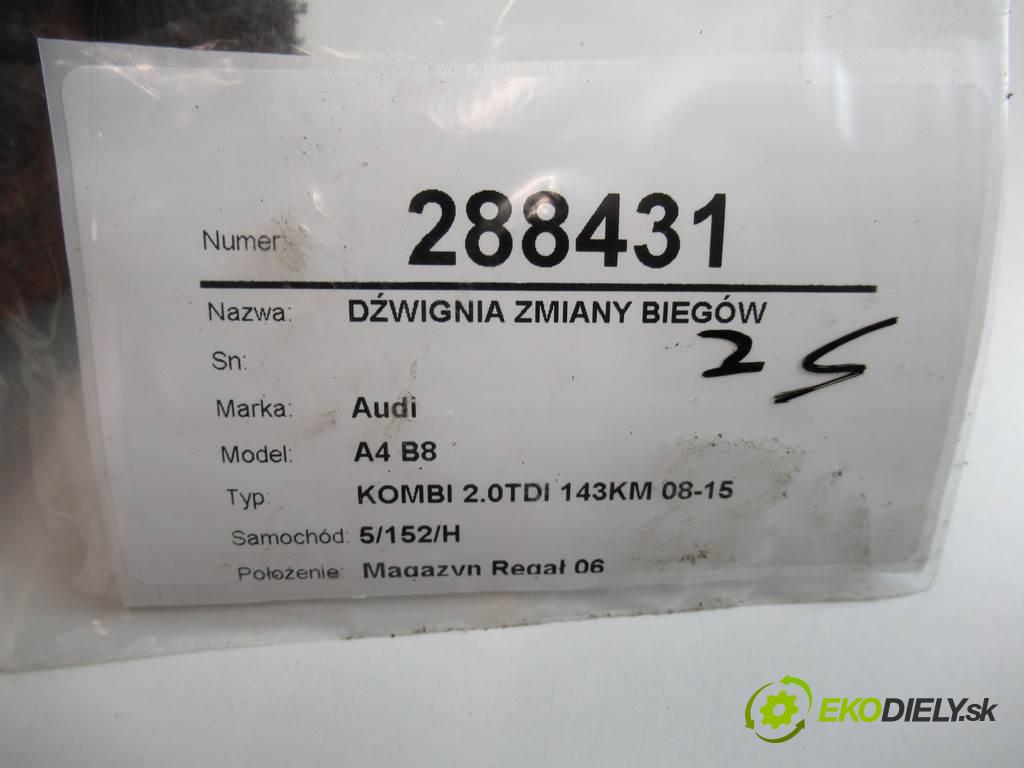 Audi A4 B8  2008 105KW KOMBI 2.0TDI 143KM 08-15 2000 Kulisa 8K0711025K (Rýchlostné páky / kulisy)