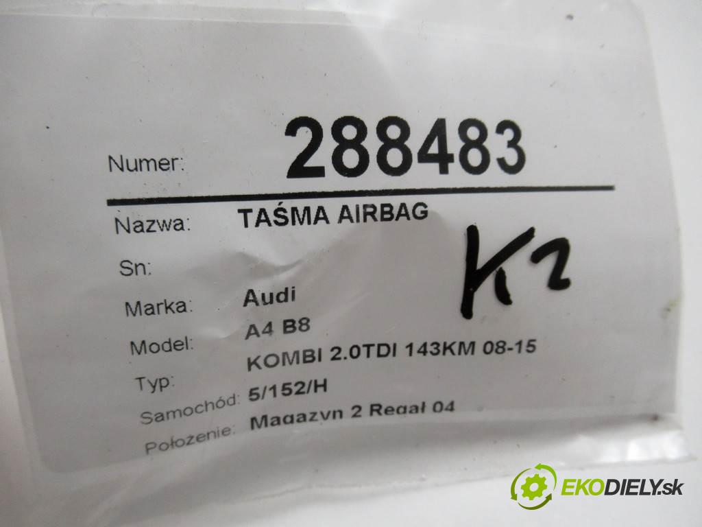 Audi A4 B8  2008 105KW KOMBI 2.0TDI 143KM 08-15 2000 Krúžok, slimák airbag 8K0953568E (Airbagy)