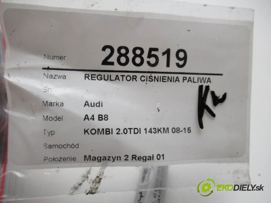 Audi A4 B8    KOMBI 2.0TDI 143KM 08-15  Regulátor tlaku paliva 057130764H (Ostatné)