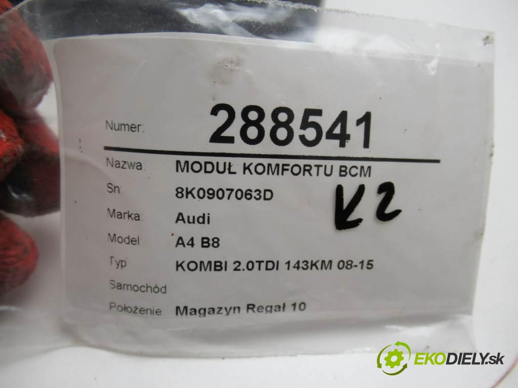 Audi A4 B8    KOMBI 2.0TDI 143KM 08-15  modul komfortu BCM 8K0907063D