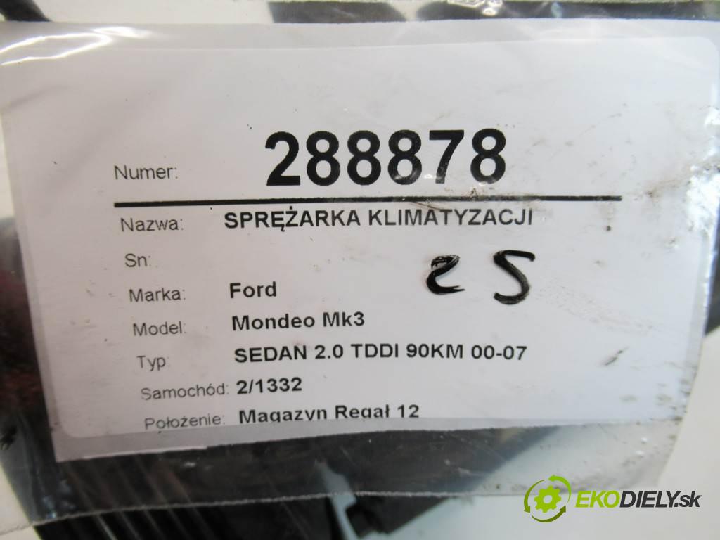 Ford Mondeo Mk3  2001 88kw SEDAN 2.0 TDDI 90KM 00-07 2000 Kompresor klimatizácie 1S7H-19D629-EA (Kompresory klimatizácie)