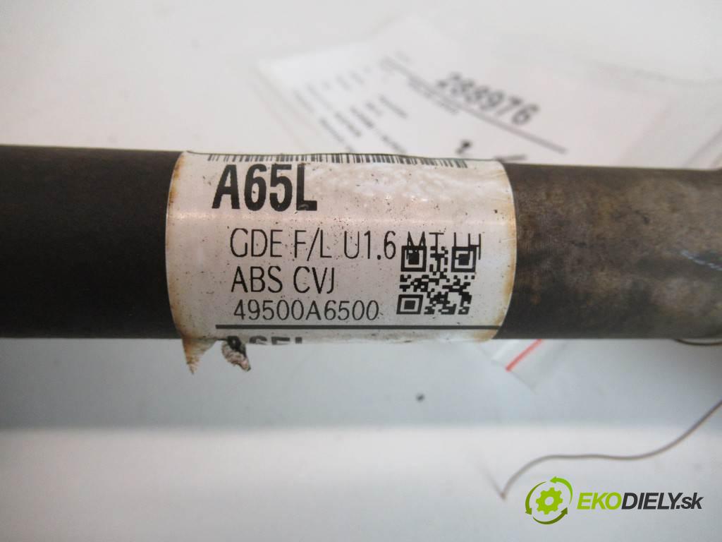 Hyundai i30 II  2016 81 kW KOMBI 1.6CRDI 110KM 11-17 1600 Poloos ľavá strana 49500A6500 (Poloosy)