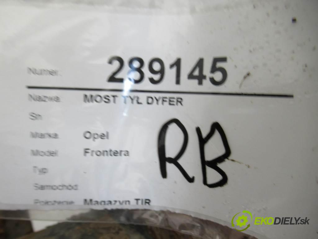 Opel Frontera    .  Most zad ,diferenciál  (Zadné)