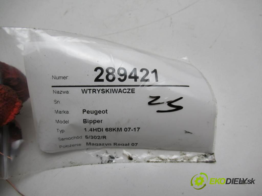 Peugeot Bipper  2008 50 kW 1.4HDI 68KM 07-17 1400 Vstrekovacie ventily 0445110252 (Vstrekovacie ventily)
