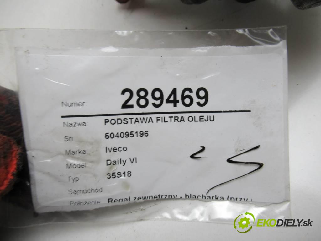 Iveco Daily VI    35S18  obal filtra oleje 504095196
