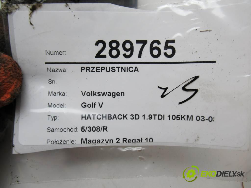 Volkswagen Golf V  2004 77 kW HATCHBACK 3D 1.9TDI 105KM 03-08 1900 škrtíci klapka 03G128063V (Škrticí klapky)