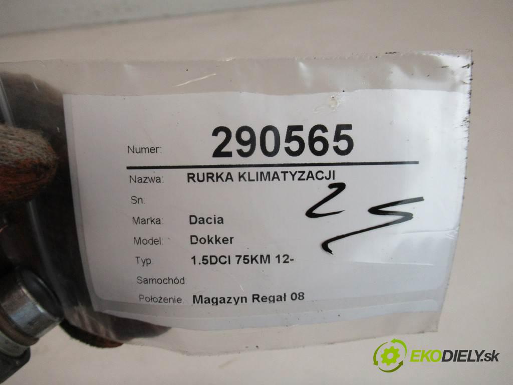 Dacia Dokker    1.5DCI 75KM 12-  rúrka klimatizácie 924548112R (Rúrky klimatizácie)