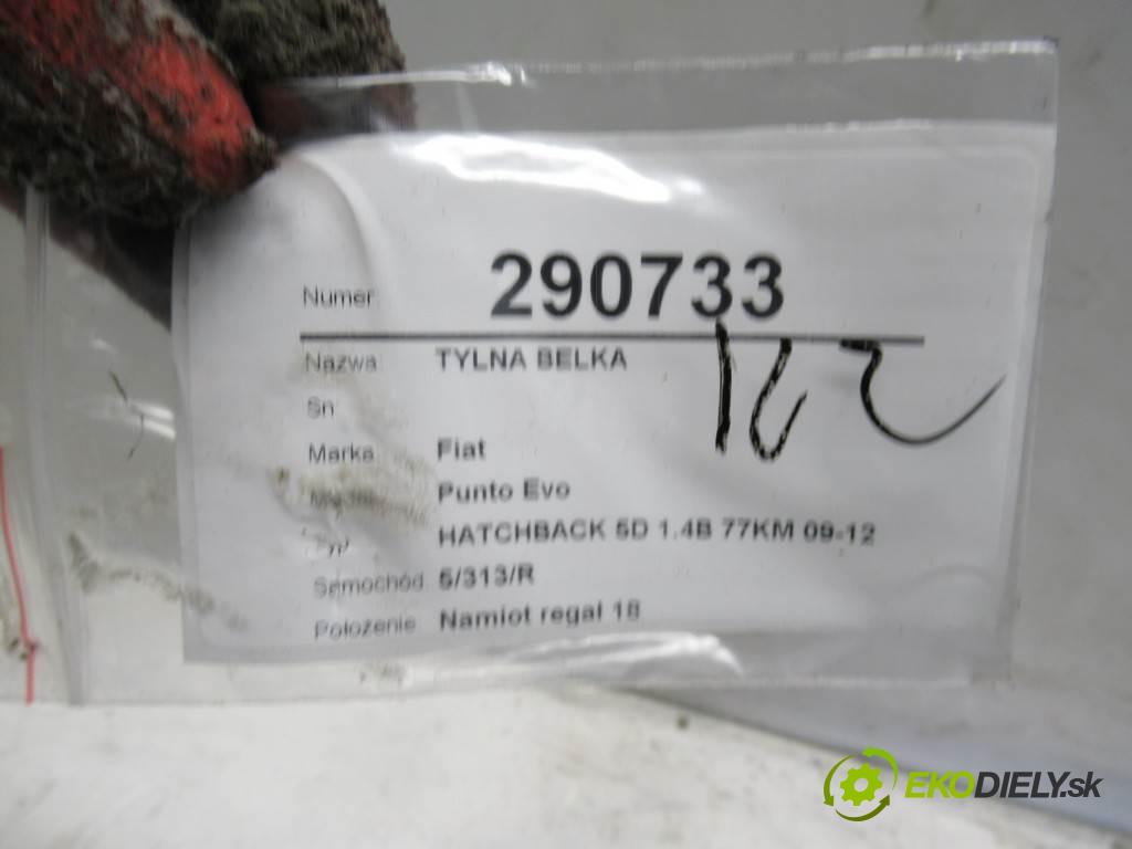 Fiat Punto Evo  2011 57 kW HATCHBACK 5D 1.4B 77KM 09-12 1400 zadní část výztuha 51804554